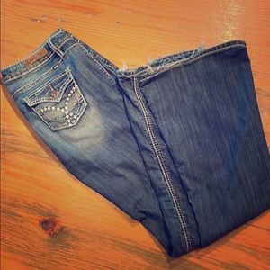 YMI Bootcut Distressed Jeans